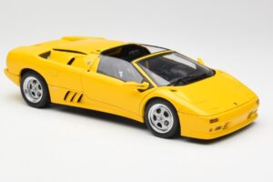 Lamborghini Diablo Roadster Geltonas AUTOart 1:18 70092 Metalas - nuotrauka 6 iš 8