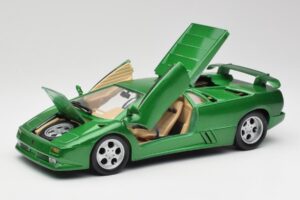 Lamborghini Diablo SE Žalias Maisto 1:18 50303 Metalas - nuotrauka 2 iš 8