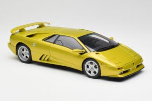 Lamborghini Diablo SE30 Anniversary Edition Geltonas Spyder AUTOart 1:18 79157 Metalas - nuotrauka 6 iš 8