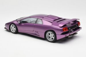 Lamborghini Diablo SE30 Jota Metallic Violetinis AUTOart 1:18 79142 Kompozitas - nuotrauka 7 iš 8