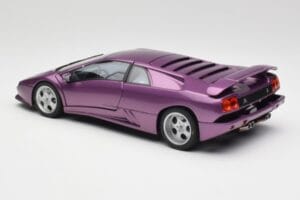 Lamborghini Diablo SE30 Anniversary Edition Metallic Violetinis AUTOart 1:18 79158 Metalas - nuotrauka 7 iš 8