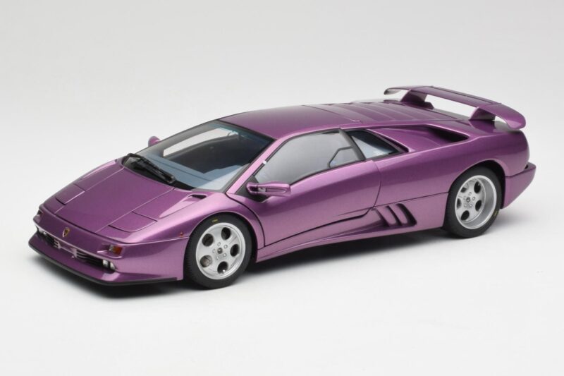Lamborghini Diablo SE30 Anniversary Edition Metallic Violetinis AUTOart 1:18 79158 Metalas