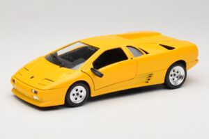 Lamborghini Diablo Geltonas Tonka 1:18 9035 Metalas