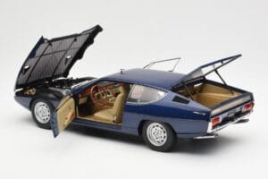 Lamborghini Espada Mėlynas Metallic AUTOart 1:18 74502 Metalas - nuotrauka 5 iš 8