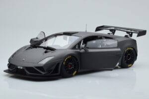 Lamborghini Gallardo GT3 FL2 Tamsiai Pilkas AUTOart 1:18 81360 Metalas - nuotrauka 2 iš 8