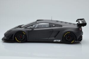 Lamborghini Gallardo GT3 FL2 Tamsiai Pilkas AUTOart 1:18 81360 Metalas - nuotrauka 4 iš 8