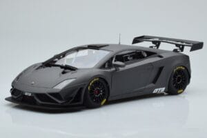 Lamborghini Gallardo GT3 FL2 Tamsiai Pilkas AUTOart 1:18 81360 Metalas