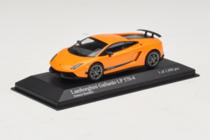 Lamborghini Gallardo LP570-4 Superleggera Oranžinis Metalinis Minichamps 1:43 400103841 Metalas - nuotrauka 2 iš 5