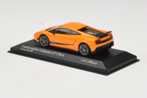 Lamborghini Gallardo LP570-4 Superleggera Oranžinis Metalinis Minichamps 1:43 400103841 Metalas - nuotrauka 3 iš 5