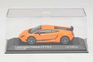 Lamborghini Gallardo LP570-4 Superleggera Oranžinis Metalinis Minichamps 1:43 400103841 Metalas - nuotrauka 4 iš 5