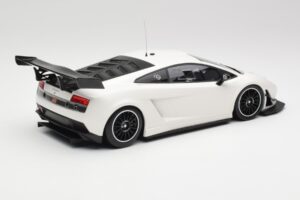 Lamborghini Gallardo LP600+ GT3 Bianco Monocerus Minichamps 1:18 151111102 Metalas - nuotrauka 2 iš 6