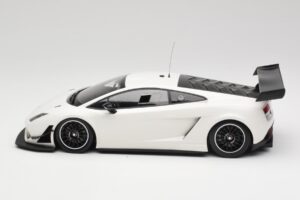 Lamborghini Gallardo LP600+ GT3 Bianco Monocerus Minichamps 1:18 151111102 Metalas - nuotrauka 3 iš 6