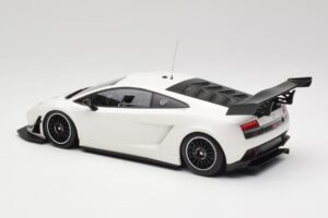 Lamborghini Gallardo LP600+ GT3 Bianco Monocerus Minichamps 1:18 151111102 Metalas - nuotrauka 5 iš 6