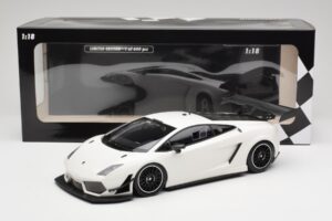 Lamborghini Gallardo LP600+ GT3 Bianco Monocerus Minichamps 1:18 151111102 Metalas - nuotrauka 6 iš 6