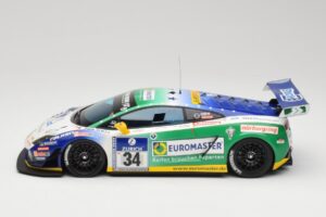 Lamborghini Gallardo LP600+ GT3 Reiter Engineering #34 H-J. Stuck / D. Rostek ADAC 24 Hours Nurburgring 2011 Minichamps 1:18  - nuotrauka 3 iš 6