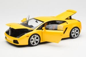 Lamborghini Gallardo Metallic Geltonas AUTOart 1:18 74571 Metalas - nuotrauka 2 iš 8