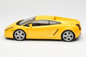 Lamborghini Gallardo Metallic Geltonas AUTOart 1:18 74571 Metalas - nuotrauka 4 iš 8