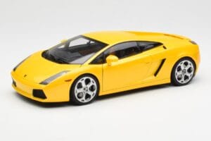 Lamborghini Gallardo Metallic Geltonas AUTOart 1:18 74571 Metalas