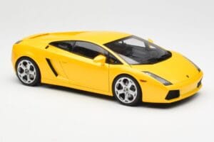 Lamborghini Gallardo Metallic Geltonas AUTOart 1:18 74571 Metalas - nuotrauka 6 iš 8