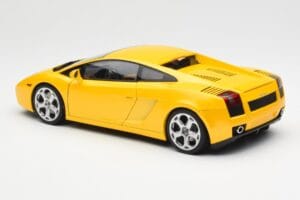 Lamborghini Gallardo Metallic Geltonas AUTOart 1:18 74571 Metalas - nuotrauka 7 iš 8