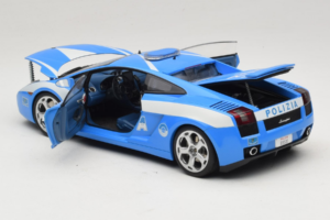 Lamborghini Gallardo Polizia AUTOart 1:18 74576 Metalas - nuotrauka 5 iš 8
