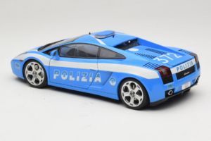 Lamborghini Gallardo Polizia AUTOart 1:18 74576 Metalas - nuotrauka 7 iš 8
