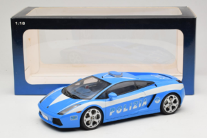 Lamborghini Gallardo Polizia AUTOart 1:18 74576 Metalas - nuotrauka 8 iš 8