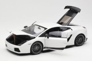 Lamborghini Gallardo Superleggera Monocerus Metallic Baltas AUTOart 1:18 74585 Metalas - nuotrauka 2 iš 8
