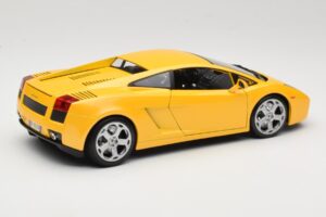 Lamborghini Gallardo Geltonas Maisto 1:18 31655 Metalas - nuotrauka 3 iš 8