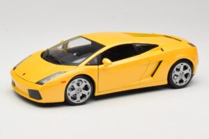 Lamborghini Gallardo Geltonas Maisto 1:18 31655 Metalas