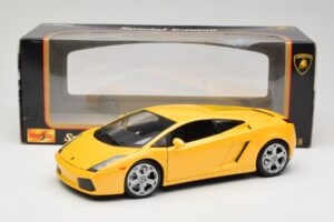 Lamborghini Gallardo Geltonas Maisto 1:18 31655 Metalas - nuotrauka 8 iš 8