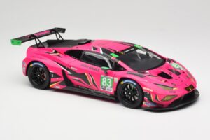 Lamborghini Huracan GT3 EVO2 #83 R. Frey / M. Gatting / S. Bovy Iron Dames 24 Hours of Daytona 2023 TopSpeed 1:18 TS0532 Meta - nuotrauka 4 iš 6