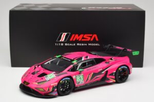 Lamborghini Huracan GT3 EVO2 #83 R. Frey / M. Gatting / S. Bovy Iron Dames 24 Hours of Daytona 2023 TopSpeed 1:18 TS0532 Meta - nuotrauka 6 iš 6