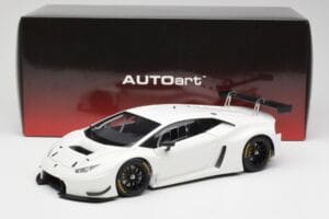 Lamborghini Huracan GT3 Baltas AUTOart 1:18 81527 Metalas - nuotrauka 8 iš 8