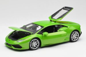 Lamborghini Huracan LP610-4 Žalias Bburago 1:18 18-11038 Metalas - nuotrauka 2 iš 8