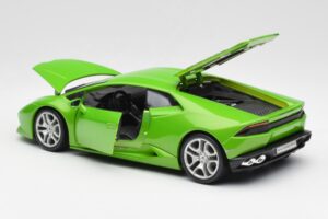 Lamborghini Huracan LP610-4 Žalias Bburago 1:18 18-11038 Metalas - nuotrauka 5 iš 8