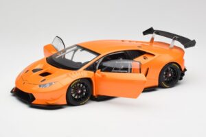 Lamborghini Huracan LP620-2 Super Trofeo Arancio Borealis Pearl Effect Oranžinis AUTOart 1:18 81558 Metalas - nuotrauka 2 iš 8