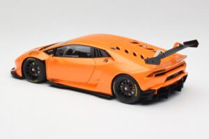 Lamborghini Huracan LP620-2 Super Trofeo Arancio Borealis Pearl Effect Oranžinis AUTOart 1:18 81558 Metalas - nuotrauka 6 iš 8