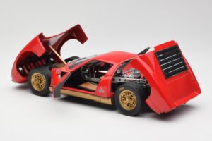 Lamborghini Miura Raudonas Anson 1:18 30302 Metalas - nuotrauka 5 iš 8