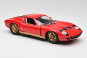 Lamborghini Miura Raudonas Anson 1:18 30302 Metalas - nuotrauka 6 iš 8