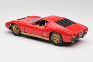 Lamborghini Miura Raudonas Anson 1:18 30302 Metalas - nuotrauka 7 iš 8