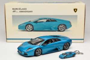 Lamborghini Murcielago 40th Anniversary Verde Artemis AUTOart 1:18 74515 Metalas - nuotrauka 9 iš 9