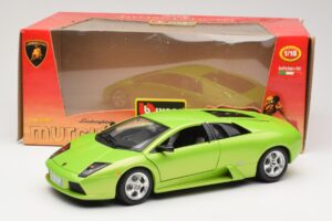 Lamborghini Murcielago Žalias Bburago 1:18 3316-M1 Metalas - nuotrauka 8 iš 8