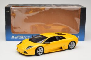 Lamborghini Murcielago LP640 Giallo Orion AUTOart 1:18 74511 Metalas - nuotrauka 8 iš 8
