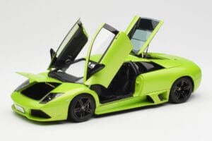 Lamborghini Murcielago LP640 Ithaca Žalias Metallic AUTOart 1:18 74624 Metalas - nuotrauka 2 iš 8