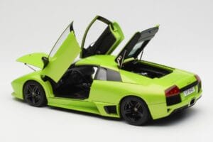 Lamborghini Murcielago LP640 Ithaca Žalias Metallic AUTOart 1:18 74624 Metalas - nuotrauka 5 iš 8