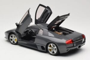 Lamborghini Murcielago LP640 Pilkas Norev 1:18 187949 Metalas - nuotrauka 5 iš 8