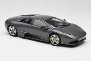 Lamborghini Murcielago LP640 Pilkas Norev 1:18 187949 Metalas - nuotrauka 6 iš 8