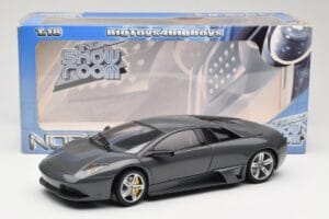 Lamborghini Murcielago LP640 Pilkas Norev 1:18 187949 Metalas - nuotrauka 8 iš 8