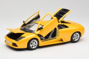Lamborghini Murcielago LP640 Geltonas Bburago 1:18 23124646-M1 Metalas - nuotrauka 2 iš 8